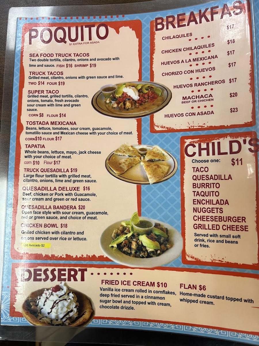 La Huerta Vieja Menu - Image 3