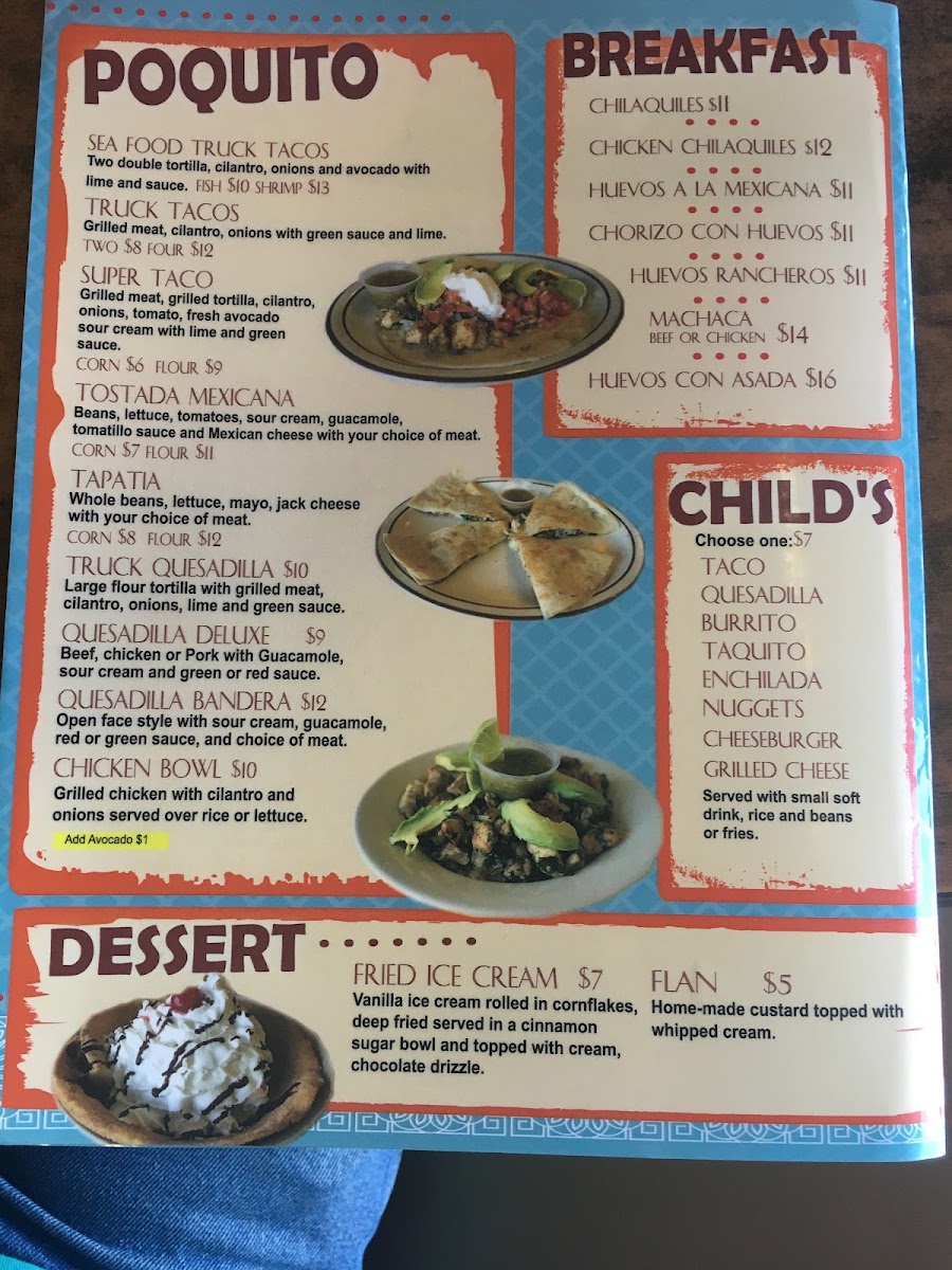 La Huerta Vieja Menu - Image 6